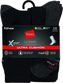 img 2 attached to Discover the Comfort and Freshness of Hanes Ultimate Cushion FreshIQ Control