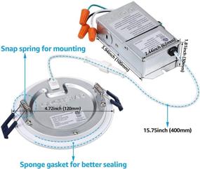 img 1 attached to TORCHSTAR Dimmable Downlight Recessed Warranty