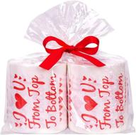 jollylife valentines toilet paper decorations logo