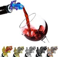 усилите свой опыт винного угощения с помощью набора corcho fish wine pourer: аэратор, декоративная подарочная упаковка и многое другое! логотип