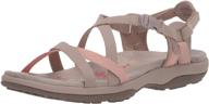 skechers womens strappy slingback sandal women's shoes logo