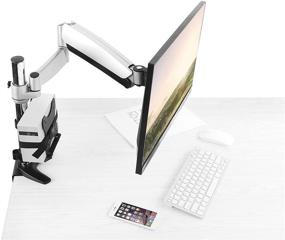 img 2 attached to 💻 Optimized Thin Client Mount Bracket - Securely Mount Mini PC or Computer to VESA Monitor Arm, Stand, Pole, Under Desk, or Surface