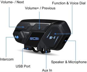 img 3 attached to Motorcycle Bluetooth Communication Interphone Motorbike