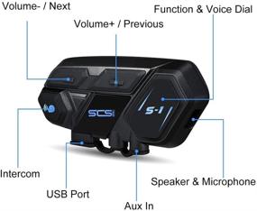 img 3 attached to Мотоцикл Bluetooth Interphone Motorbike