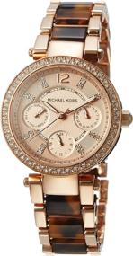 img 3 attached to ⌚ Часы Michael Kors MK5841 для женщин: Стильное изделие с вечным привлекательным обликом