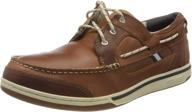 👞 sebago triton three eye british brown men's loafers & slip-ons: classic style and exceptional comfort logo