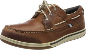 img 4 attached to 👞 Sebago Triton Three Eye British Brown Men's Loafers & Slip-Ons: Classic Style and Exceptional Comfort