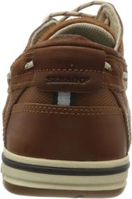 img 2 attached to 👞 Sebago Triton Three Eye British Brown Men's Loafers & Slip-Ons: Classic Style and Exceptional Comfort