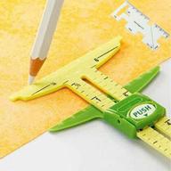 honeysew sliding gauge measuring sewing logo