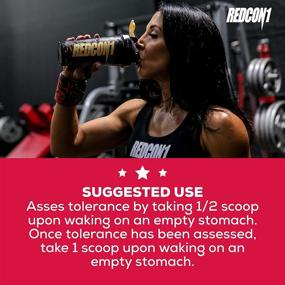 img 1 attached to 🔥 REDCON1 Double Tap Fat Burner: Muscle-Preserving Thermogenic Weight Loss Supplement - Strawberry Mango Flavor - Keto Friendly, Appetite Suppressant for Men and Women - 40 Servings