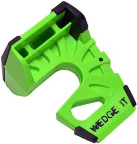 img 1 attached to Wedge-It WEDGE-IT-1: The Ultimate Door Stop in Eye-Catching Lime Green