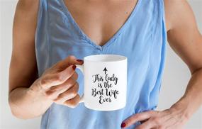 img 2 attached to Best Wife Ever Funny Coffee Mug - Perfect Christmas or Anniversary Gift for Wife, Women, Her from Husband - Cool Xmas Gift Idea from Hubby - Bday Present for the Mrs, Wifey, Newlywed - Fun Novelty Cup with Unique Design