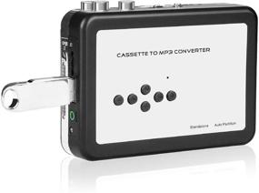img 3 attached to 🎵 DigitalLife Конвертер кассетных лент Walkman в MP3 CD - Записывает на USB-накопитель (флеш-накопитель не включен, компьютер не требуется)
