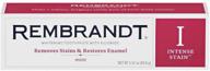 rembrandt intense stain mint flavor toothpaste, 3.52 oz (4 pack) logo