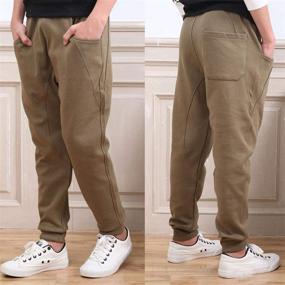 img 1 attached to 👖 AMEBELLE Boys' Clothing - NavyBlue Casual Hiphop Sweatpants 0096, Size 12, for Pants