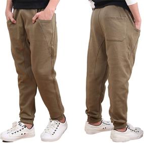 img 4 attached to 👖 AMEBELLE Boys' Clothing - NavyBlue Casual Hiphop Sweatpants 0096, Size 12, for Pants