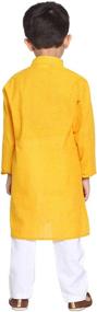 img 2 attached to Chandrakala Traditional Bollywood Wedding 👘 Boys' Sleepwear & Robes - KK101YEL4