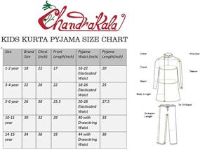 img 1 attached to Chandrakala Traditional Bollywood Wedding 👘 Boys' Sleepwear & Robes - KK101YEL4