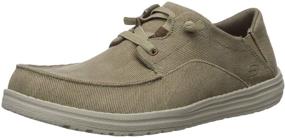 img 4 attached to 👞 Skechers MELSON VOLGO Canvas Moccasin Medium: Comfortable and Stylish Footwear for Everyday Wear