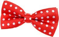 👔 retreez polka dot microfiber pre-tied men's accessories: ties, cummerbunds & pocket squares logo