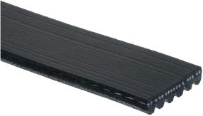 img 1 attached to ACDelco Professional 6K1195 Serpentine Belt - Enhanced V-Ribbed Standard