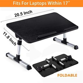 img 2 attached to Revolutionize Your Comfort: Introducing the Extraordinary Living Lap Desk - The Ultimate Foldable Bamboo Tray for Laptops, Tablets, and More!