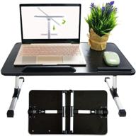 revolutionize your comfort: introducing the extraordinary living lap desk - the ultimate foldable bamboo tray for laptops, tablets, and more! logo