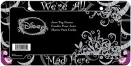 chroma graphics 42531 plastic cheshire cat frame: embrace madness with 'we're all mad here' logo