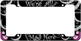 img 2 attached to Chroma Graphics 42531 Plastic Cheshire Cat Frame: Embrace Madness with 'We're All Mad Here'
