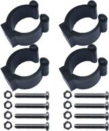 🚣 yyst 4 pcs kayak paddle clip set: vertical mounted paddle holder & keeper - no side mounted design logo