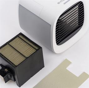 img 3 attached to Evapolar evaCHILL Portable Personal Air Cooler and Humidifier Fan - Mini AC, Medium Size, Opaque White