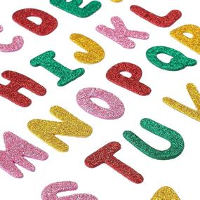 img 1 attached to 🌟 Dazzle and Decorate with A-Z Self Adhesive Glitter Letters! Alphabet Stickers (1.5 in, 208 Pieces)