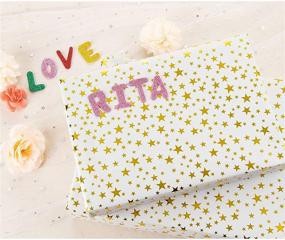 img 2 attached to 🌟 Dazzle and Decorate with A-Z Self Adhesive Glitter Letters! Alphabet Stickers (1.5 in, 208 Pieces)