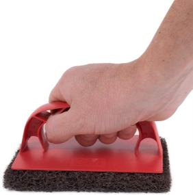 img 1 attached to 🧼 Ultimate Cleaning Power: 3M Scotch-Brite Scotchbrick Griddle Scrubber 9537
