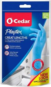img 4 attached to 🧤 30-Count Playtex Great Lengths Disposable Gloves: Optimal Choice for Ultimate Convenience and Protection
