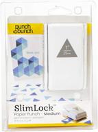 slimlock medium punch triangle inch logo
