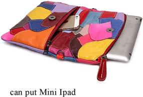 img 2 attached to Sibalasi Women Colorblock Multicolor 👜 Crossbody: Stylish Women's Handbags & Wallets