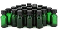 🧴 versatile vivaplex green glass bottles with lids for travel accessories logo