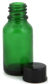 img 1 attached to 🧴 Versatile Vivaplex Green Glass Bottles with Lids for Travel Accessories