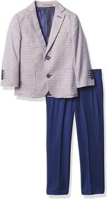 img 4 attached to Geoffrey Beene Boys 2 Piece Gingham