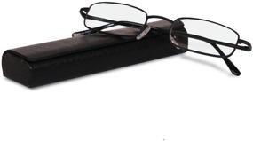 img 1 attached to Classic Spring Reading Glasses Leather