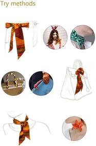 img 1 attached to Chic and Versatile: Explore 20 Patterns of CHUNG Neckchief Decoration Accessory for Women