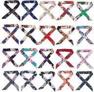 chic and versatile: explore 20 patterns of chung neckchief decoration accessory for women logo