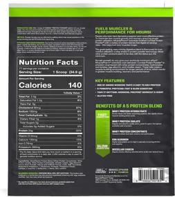 img 2 attached to Gluten-Free MusclePharm Combat Protein Powder - 25g Protein, No Banned Substances - Chocolate Mix (6 LB)