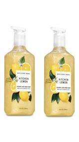 img 2 attached to 🍋 Глубоко очищающее жидкое мыло для рук Bath and Body Works, лимон для кухни - набор из 2 шт | 8 жидк. унц. - Максимальная мощь очистки для ваших рук!