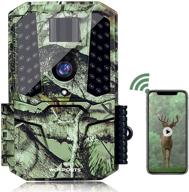 📷 wifi trail camera 30mp 1440p hd: color lcd, night vision & motion activated – ideal waterproof game camera for wildlife monitoring (wifi enabled) logo