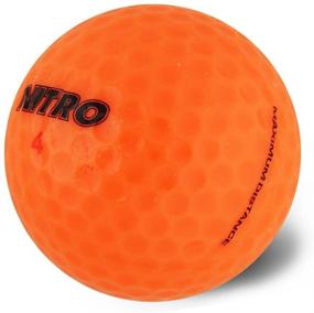 img 2 attached to 🏌️ Nitro NMD12OBXC Golf Balls (12-Pack) - Maximum Distance, Orange