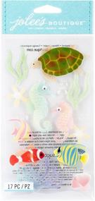 img 1 attached to 🐠 Jolees Boutique Dimensional Stickers - Sea Horse Designs