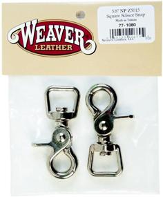 img 1 attached to 🔗 Weaver Leather Snaps: Reliable Square Scissor NP in 5/8" – High-Quality Product