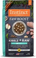 🐶 grain-free puppy food: instinct raw boost with natural high protein kibble + freeze dried raw dry puppy food logo